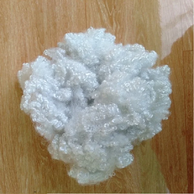 Regenerate Polyester Staple Fiber 7D HCS White II Vikohasan Manufacturer and synthetic fiber and GRS recycled polyester