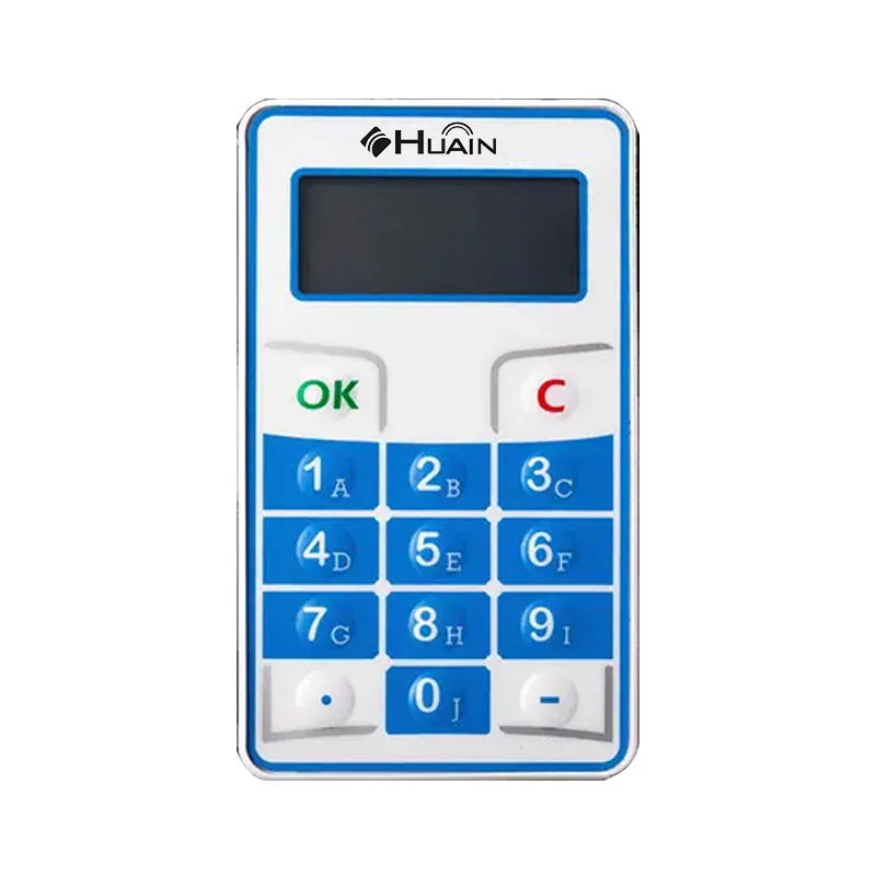 HUAIN LCD Display Hand Held Vote Keypad Wireless Voting Pads for Conference Events