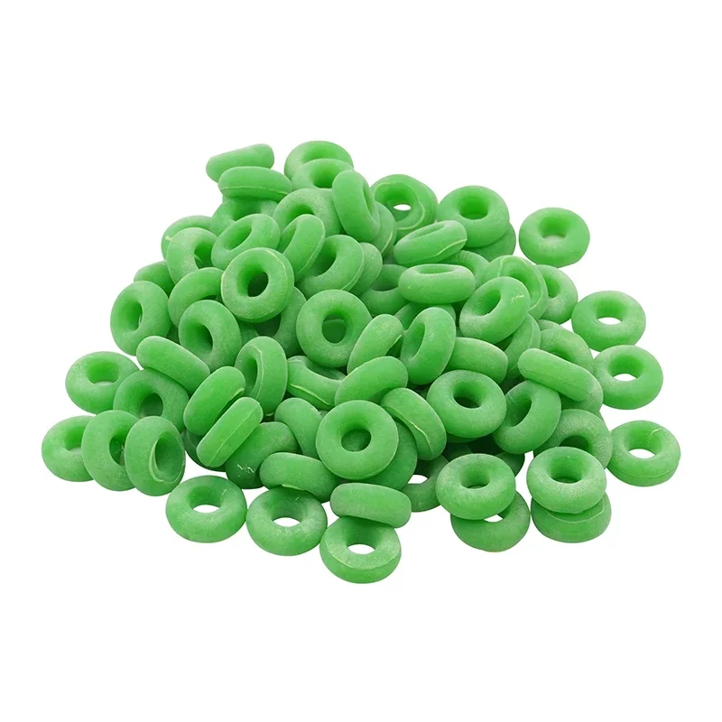 Animal Pig Piglet Castration Rings High Elastic Tendon Rubber Castrating Tools Animal Cutting Tail Rubber Rings