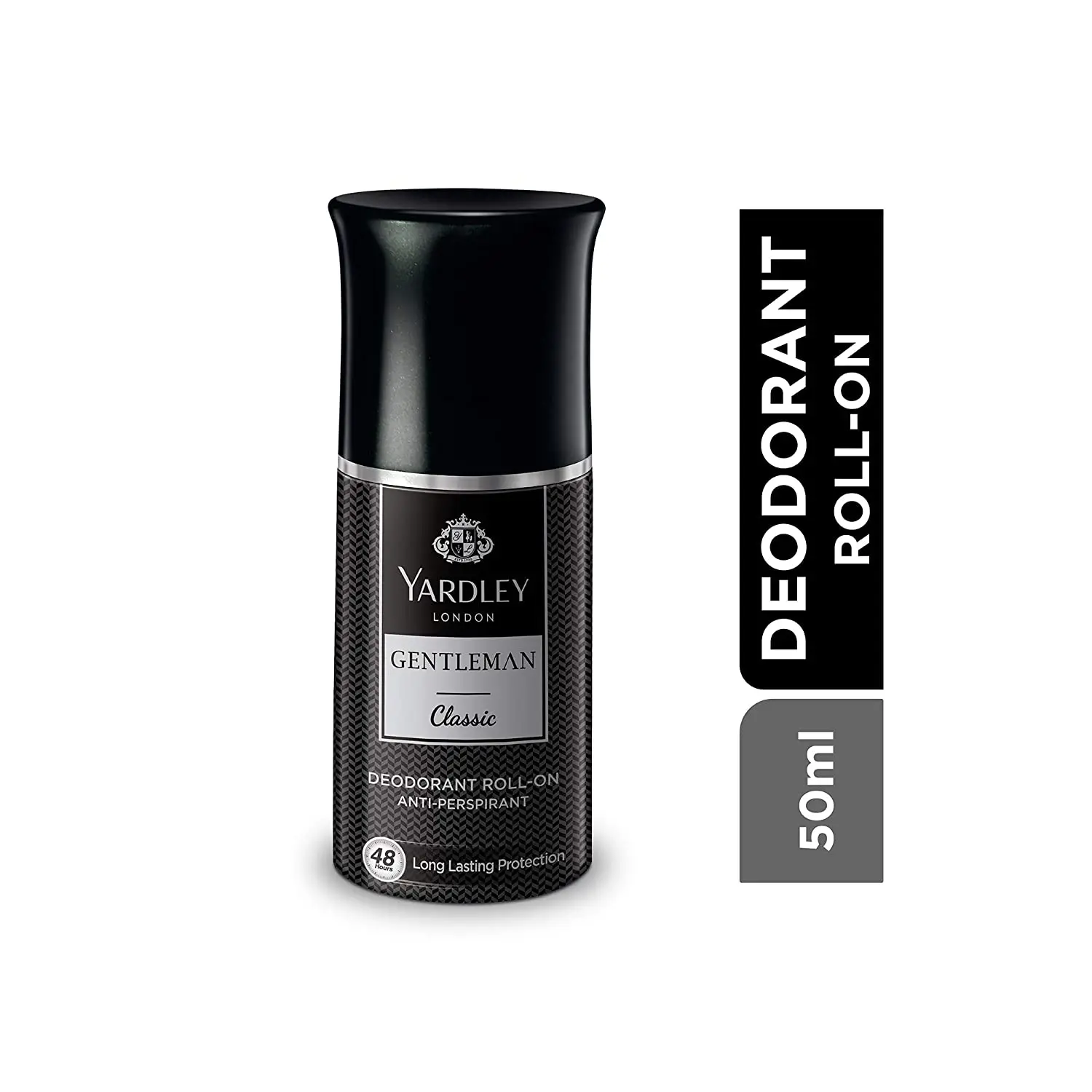 Yardley London Classic 50 ml Roll on Perfume for Gentlemen Long-Lasting Lemon and Woodiness Fragrance