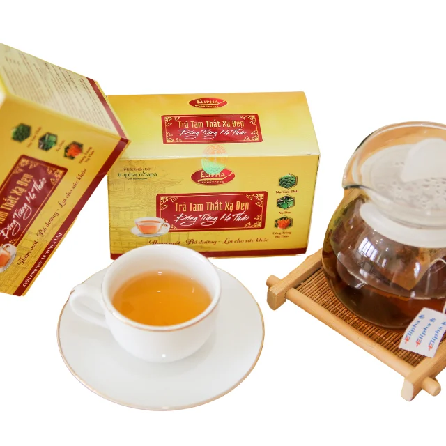 100% Organic Healthy Care Tea Panax Notoginseng Celastrus Hindsii Cordyceps Militaris Blended Raw Tea Bag with Bitter Taste