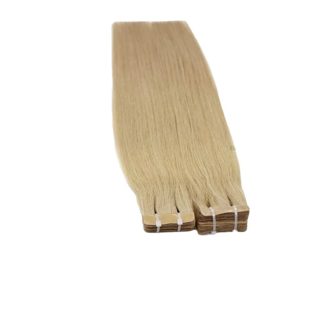 Remy Virgin Invisible tape in Luxury human raw hair weaving seamless from Big G Hair Company