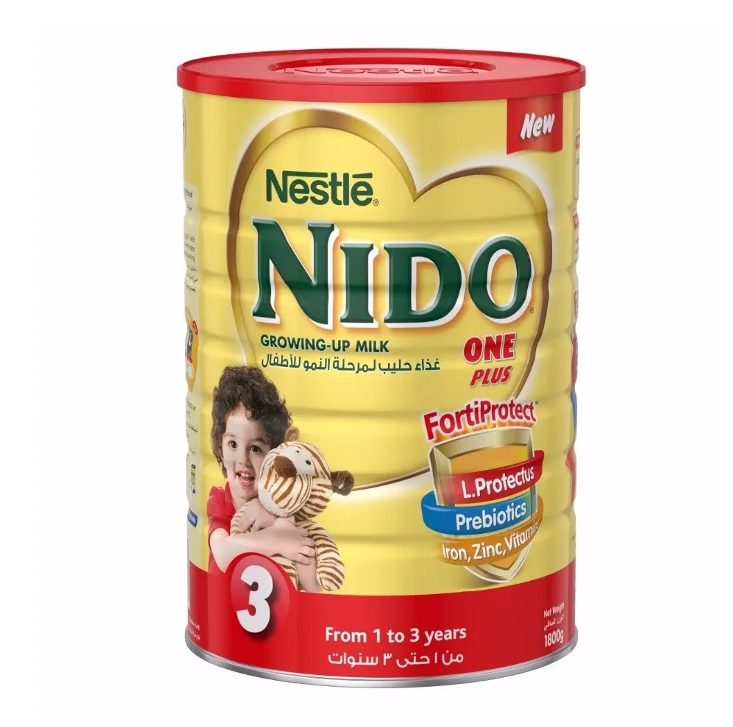 Молоко NESTLE NIDO купить/заказать Nestle Nido 3 + сухое молоко и сливки белый/красный колпачок 2500 г 900 400 для детей взрослых