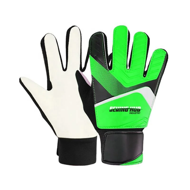 Sports Wear Cheap Soccer Goalkeeper Gloves Thick Latex Soccer Goalie Gloves With Finger Protection Strong Grips Palms For Sale