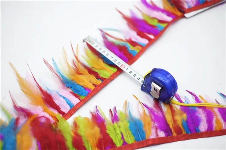 10-15CM various colors white chicken tip wool cloth edge stage performance costume decoration