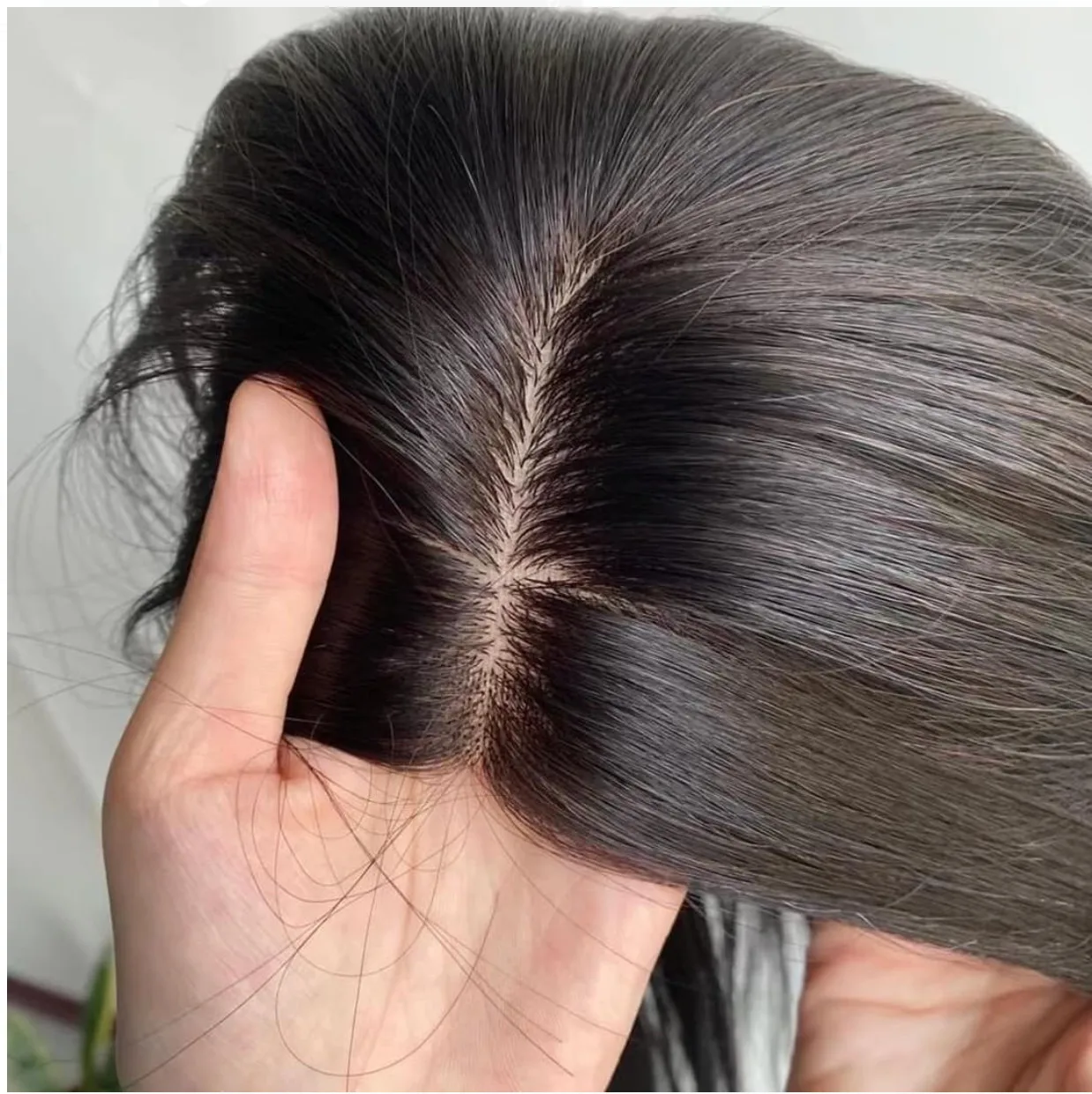 High quality Human raw hair wig customized density and color bonestraight wig HD Lace/ transparent lace made in Viet Nam 2024