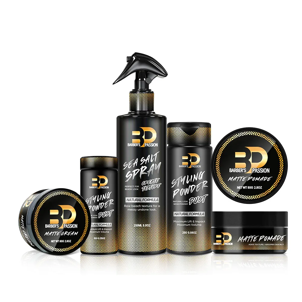 Factory Barber Salon Mens Hair Texture Styling Volume Powder For Natural Look No Oil or Greasy Residue