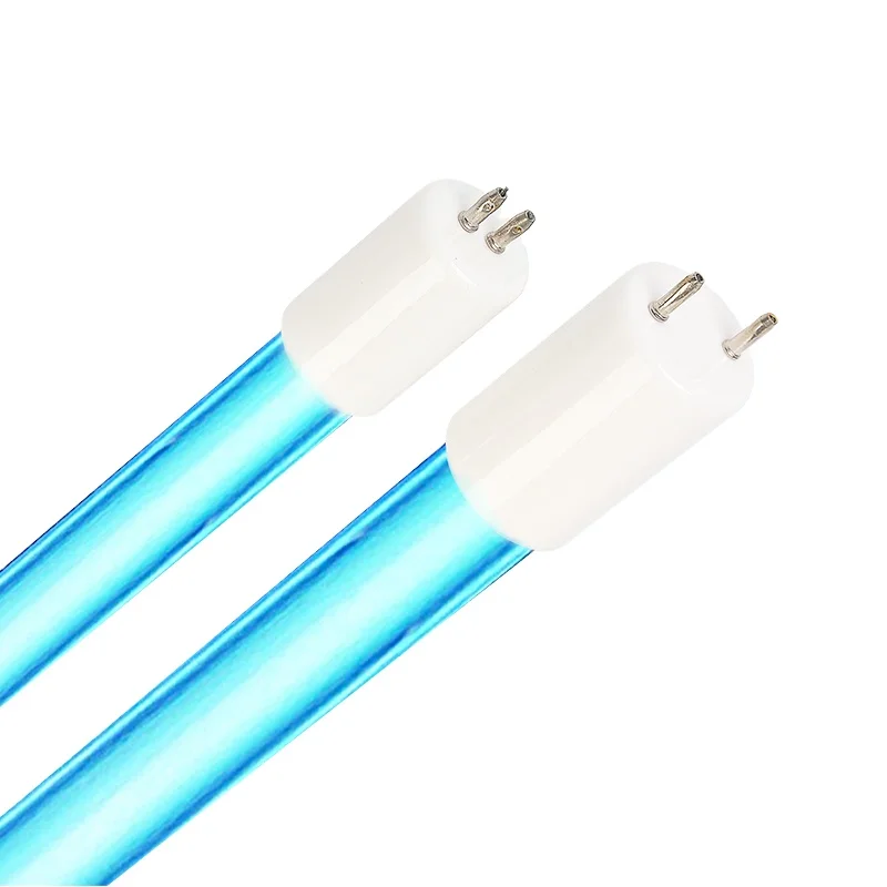 Double End 2 Pins UV Tubes 12000 Hours Lifespan Professional Lighting Straight Shape Quartz Tube Ultraviolet Lamps