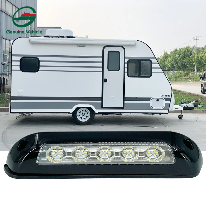 Waterproof 12v Camping Door Light Caravan Interior Roof Awning Proch Light For RV Motorhome Car