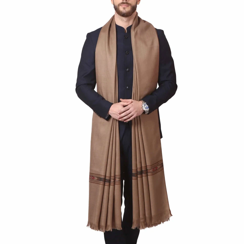 New Design Wholesale Price Top Quality Material Made 100% Cotton  long shawl Scarf Wrap for Men Hot Sale Autumn and Winter
