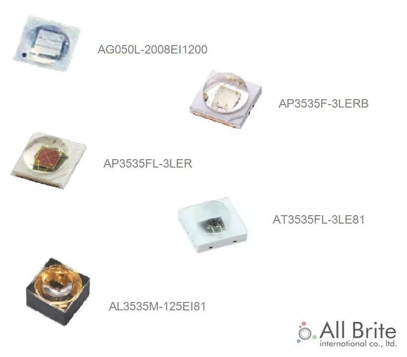 Hot Sell 10w rgb led or 1616 3030 5050 3535 High Power Red Green Blue RGB UV IR Power LED