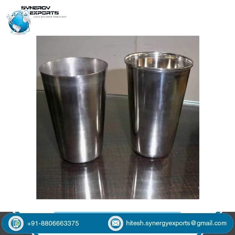 Genuine Dealer Widely Selling Premium Quality Tabletop Drinkware SS Stainless Steel Water Glass Tumblers for Sale
