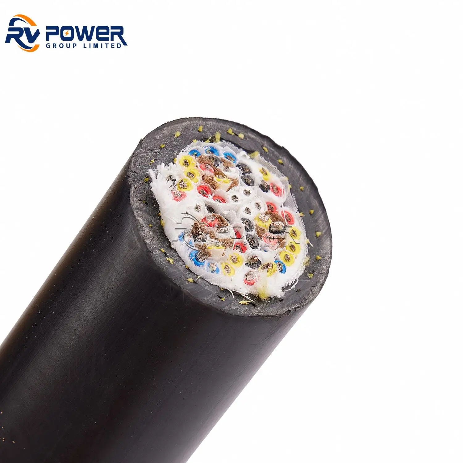 2-жильный провод питания + UTP/STP CAT6 Гибридный сетевой кабель Ethernet для подводного или наружного использования