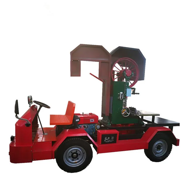 utv vertical band saw diesel portable sawmill