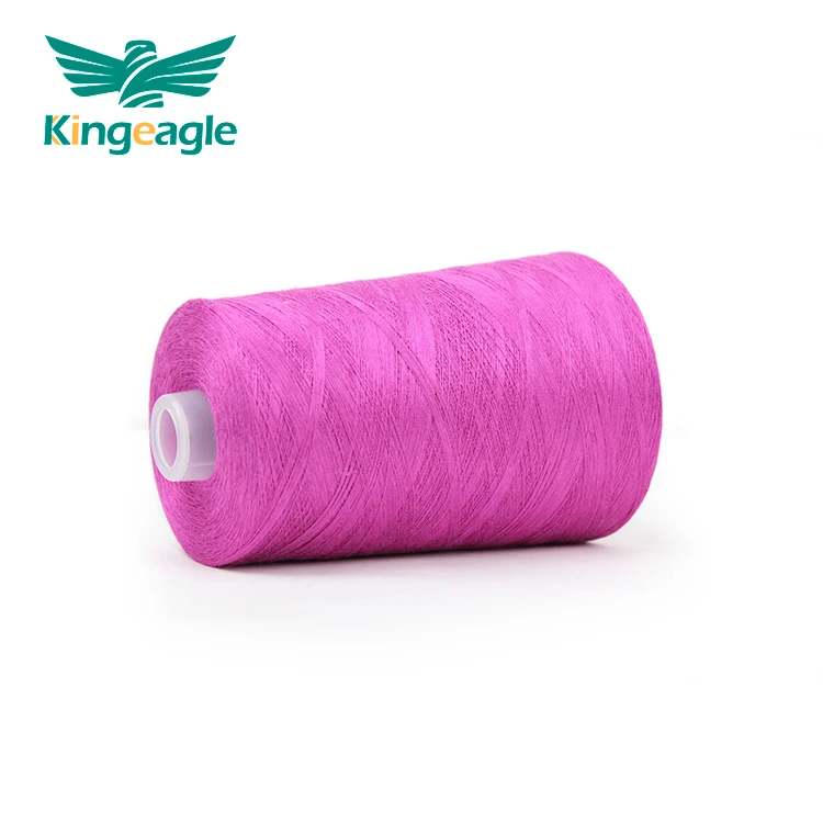 Оптовая Продажа с фабрики Kingeagle Мягкая прочная пряжа 30S/2 хорошая эластичность 100% вискоза для домашнего текстиля