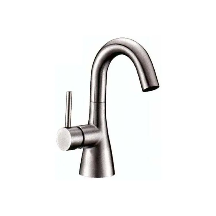 Basin Sink Single Handle Water Mixer Taps Solid Stainless Steel Basin Faucet