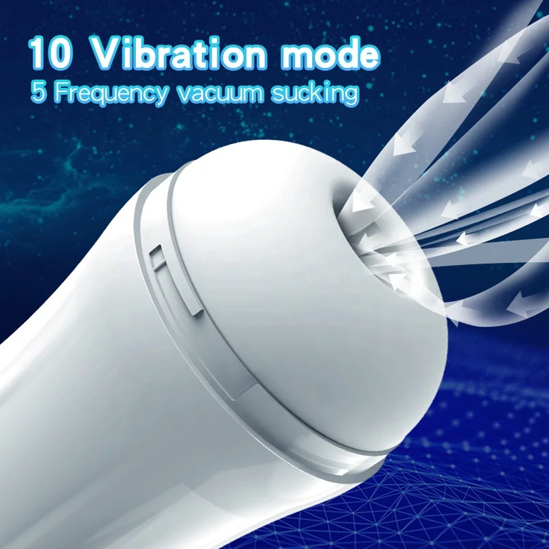 Electric Man Masturbation Sleeve Male Stroker Automatic Sucking Masturbator With Sounds