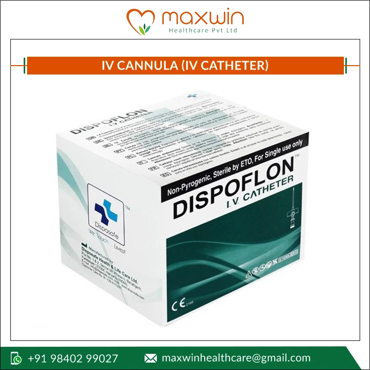 Experts in Manufacturing High Accuracy Infusion Therapy Ultra Sharp Silconised SS Needle Dispoflon IV Cannula (IV Catheter)