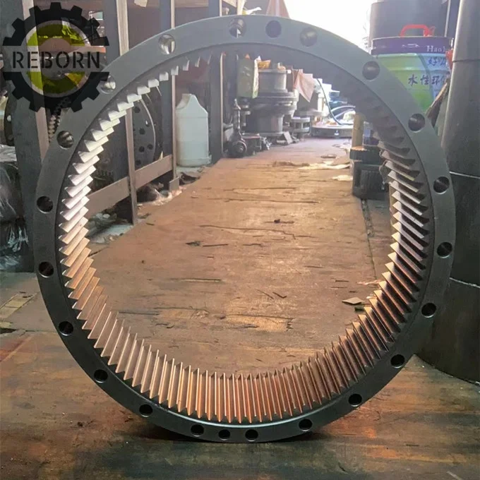 REBORNPART XKAQ-00224 XKAQ00224 GEAR RING FOR HYUNDAI R140LC-7 R160LC-7 R180LC-7 R210LC-7 TRAVEL REDUCTION GEAR