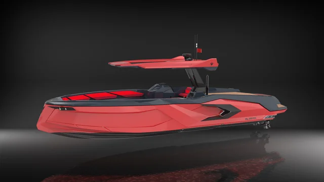 Alesta Marine Luxury Raptor Parasailing Excursion Boat YELLOW New Fiber Glass Entertainment CE Best Quality White Ocean Sea Lake