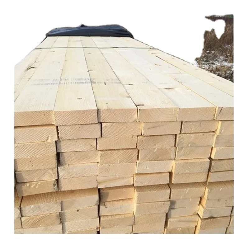 Top Quality Spruce Lumber Sawn Lumber 2x6 Pine / Spruce / Oak / Teak Sawn Timber For Framing Wood Lumber