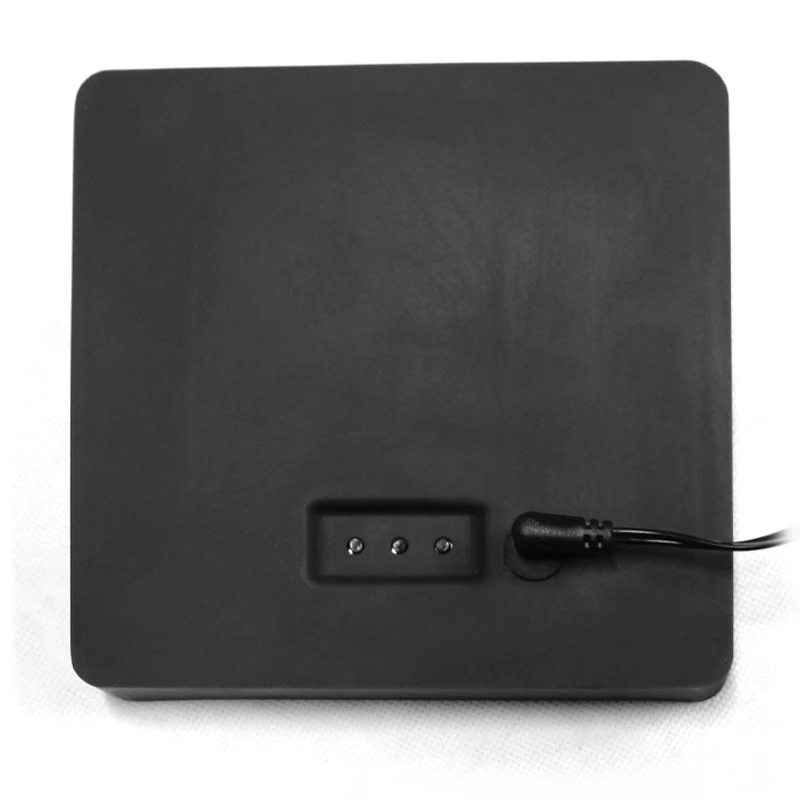 CHEETIE CP0401 Blue English Night Sleep Dimmable Glow USB AC Adapter Clock Wall Words with Instruction