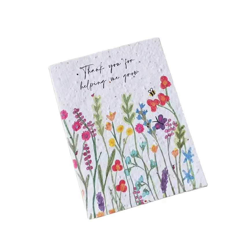 Натуральный биобезопасный для прорастания растений подарочные бумажные поздравительные открытки рукоделия Амазонки ФБА продажи