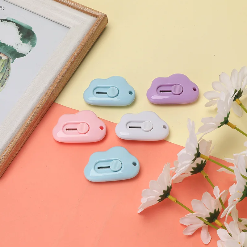 Wholesale Office Toy Cloud Craft Pocket Mini Portable Utility Knife