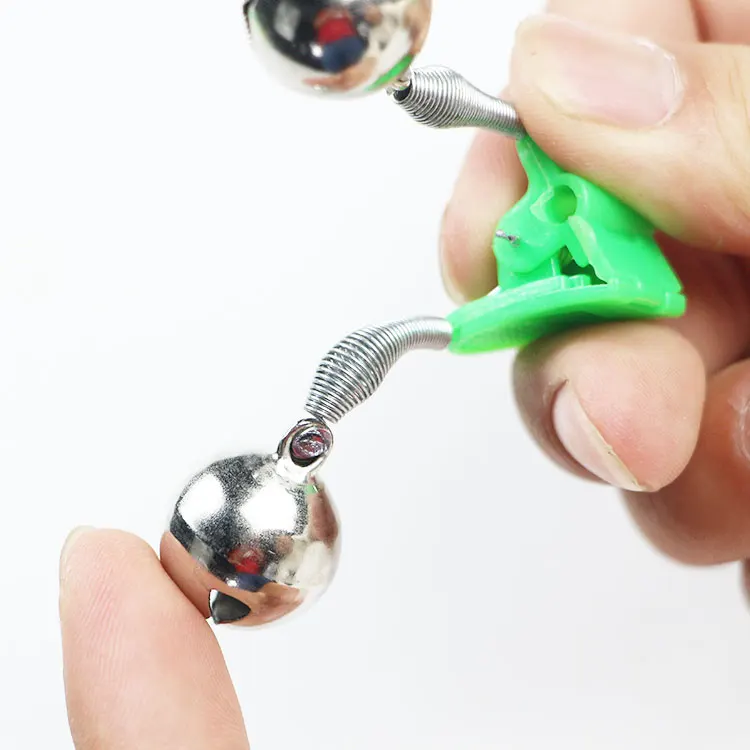 Fishing Bite Alarms Fishing Bell Plastic Bite Alarm Bell for Carp Fishing