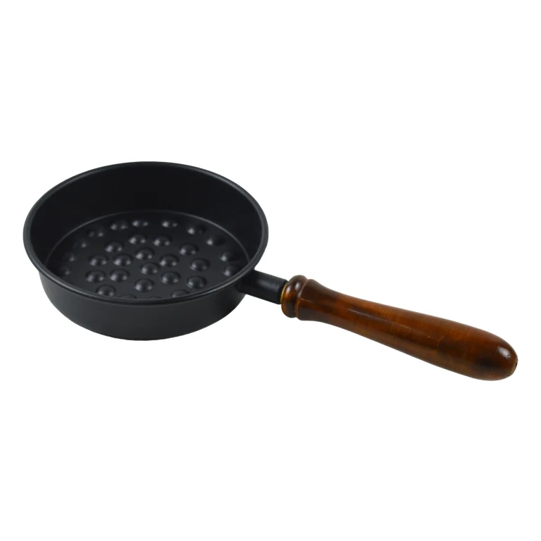 Best Portable Iron Coal Burners Charcoal Burner Coals Burner  Pot with Wood Handle  Tool for Camping  Black