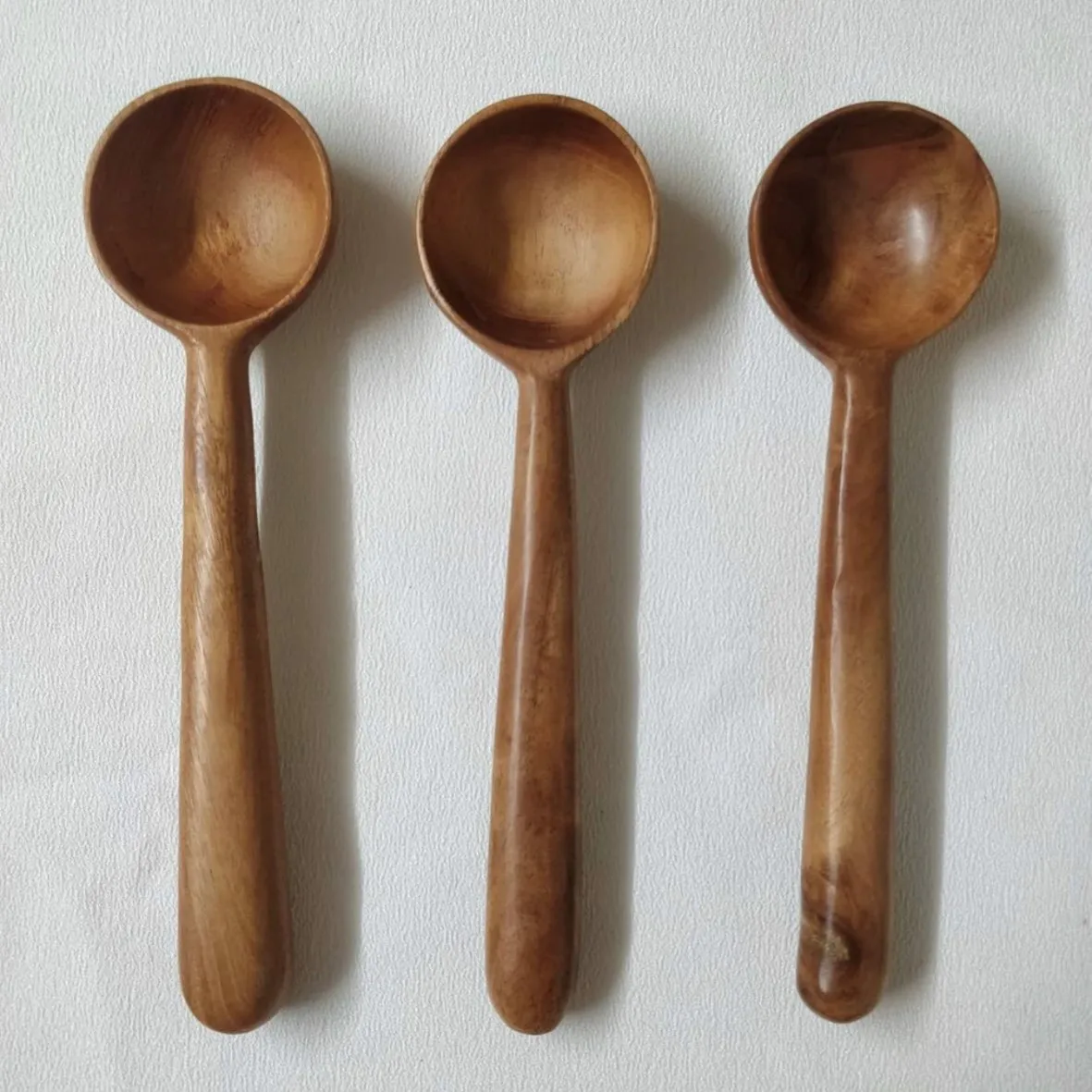 beautiful Eco Friendly AMERICAN style wooden flatware set wooden spoon and fork set HANDMADE WOODEN SPOON SET