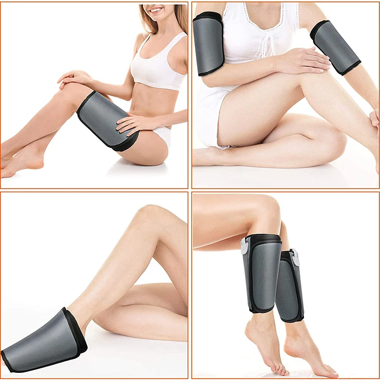 Professional manufacturer air pressure compression massage modes 3 intensities heated leg and calf massager
