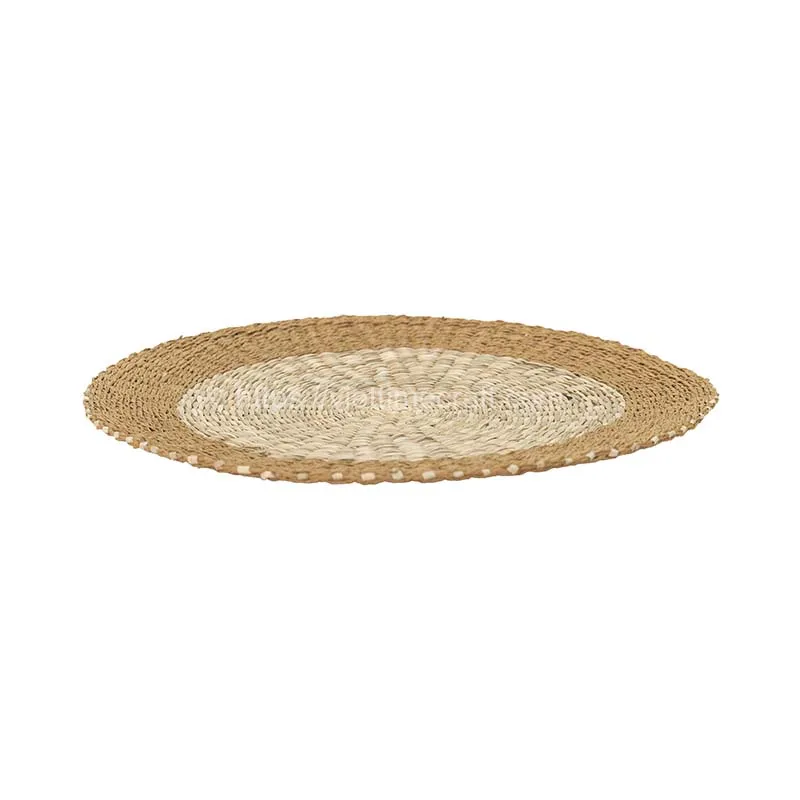 Mix Color Straw Woven Placemat/ Pad Mat/ Table Mat Wholesale For Kitchen Home Decoration Vietnam Wholesale