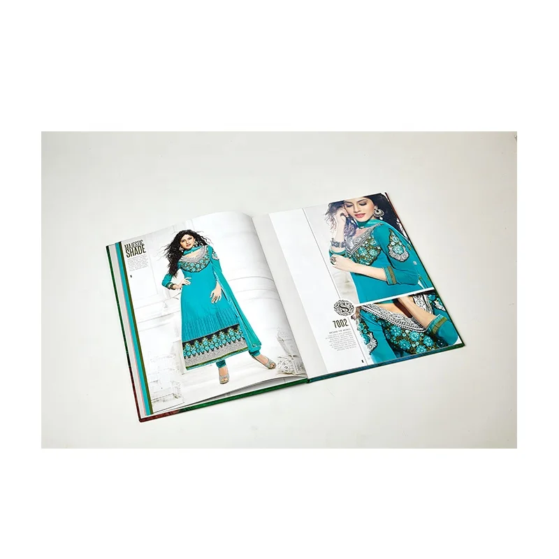 Professional Custom Printing OEM Full Color Jewelry Product hardcover Photo fashion Catalog Book