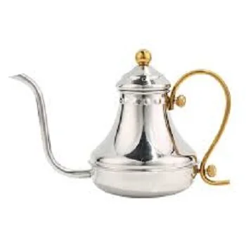 Custom Design Available brass tea pot with script etching kitchen & tabletop Coffee & Tea Sets
