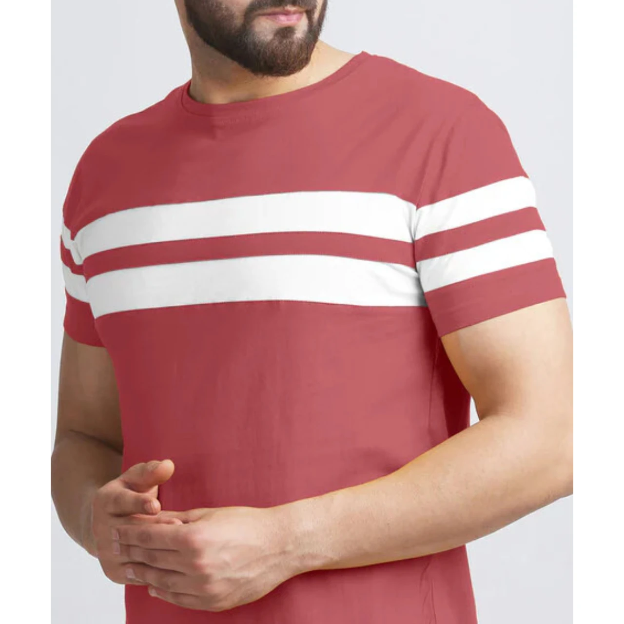 2024 Stripes Shirts Mens T Shirt Unisex Hip Hop Sublimation T-shirts Cropped T Shirt Wholesale Oem New Style