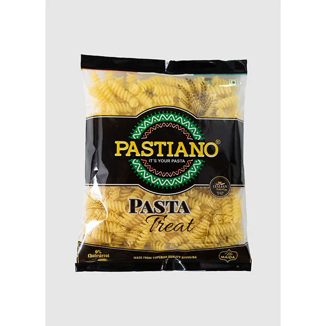 Normal Wheat Semolina Fusilli Italian Pasta Premium Quality And Taste - 90 g Packets Chain Hot Sale Fusilli