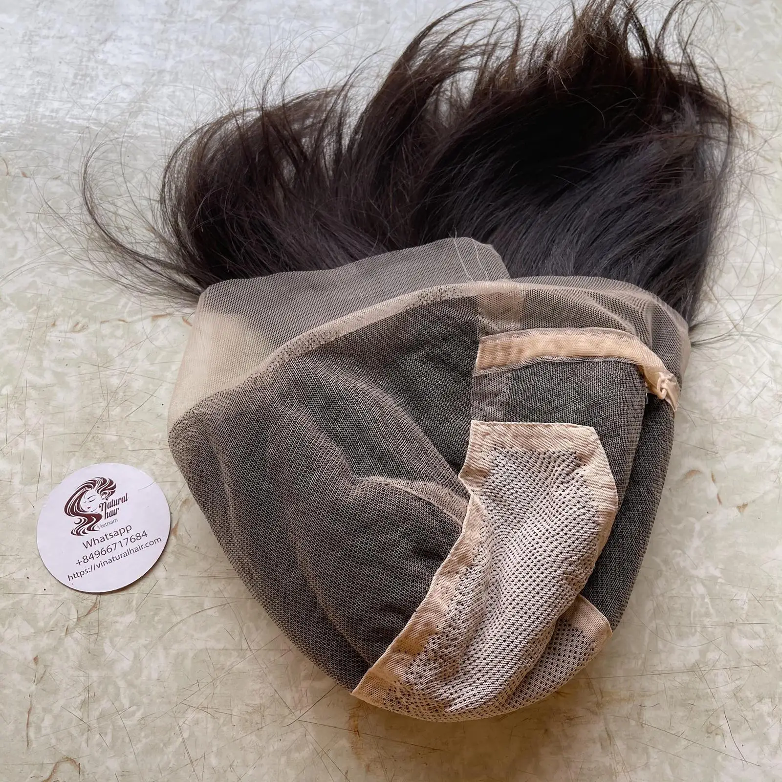 High quality products from Vietnamese raw hair products wholesale, 360 front straight natural wigs silky