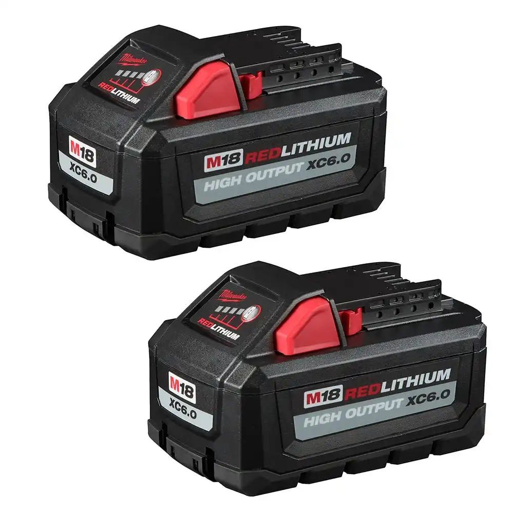 Miilwaukee M18 FUEL 3-Tool Outdoor Power Equipment and Variety 4-Pack Battery Kit