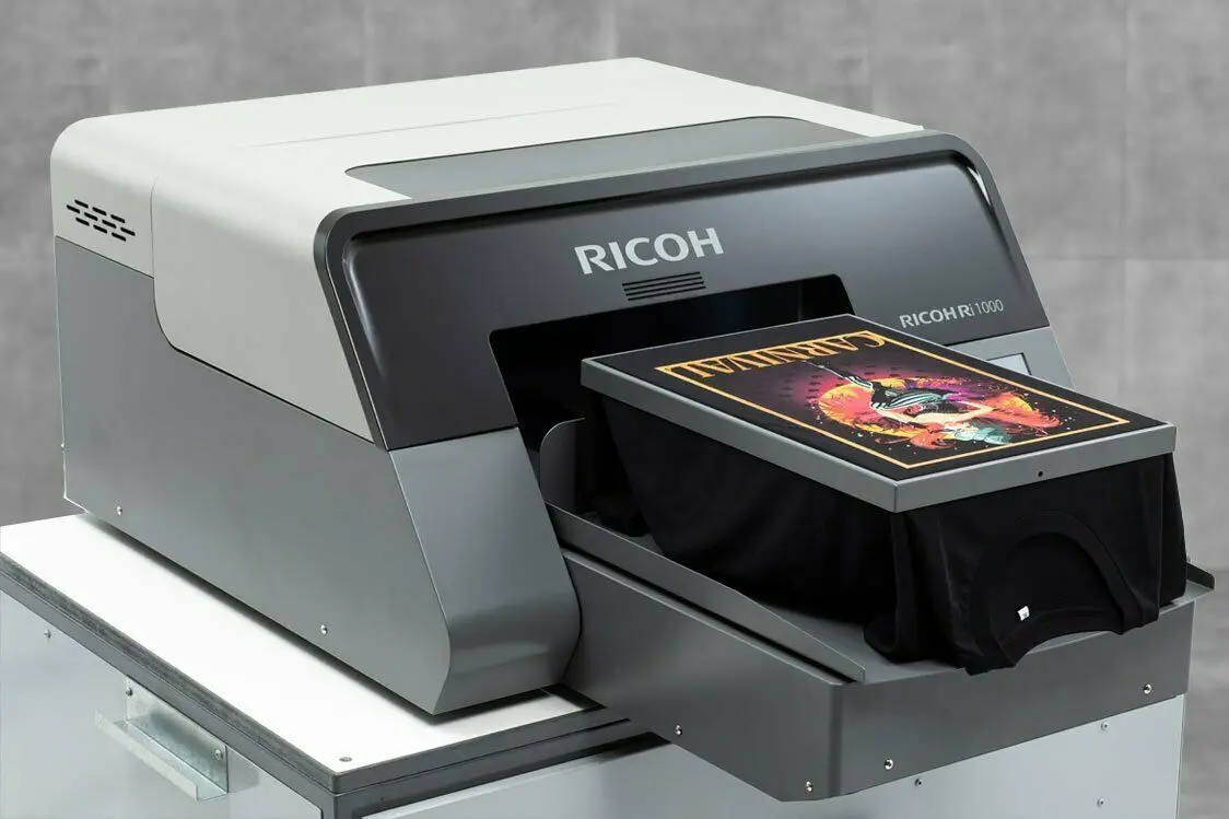 Высокое качество продаж для нового принтера RICOHS DTG Ri 1000 готов к отправке