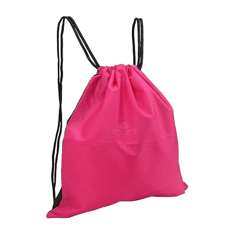 Best Selling Unisex Polyester Drawstring Bags Customizable Logo Breathable Carryall with Cotton Lining Fashion Style Wholesale