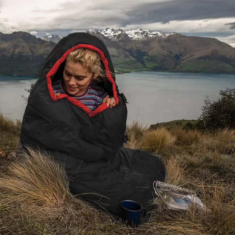 Wholesale And Cheap Price Custom Down Sleeping Bag Down Fill Ultralight Envelope Goose Down Bag For Cold Weather From Bangladesh