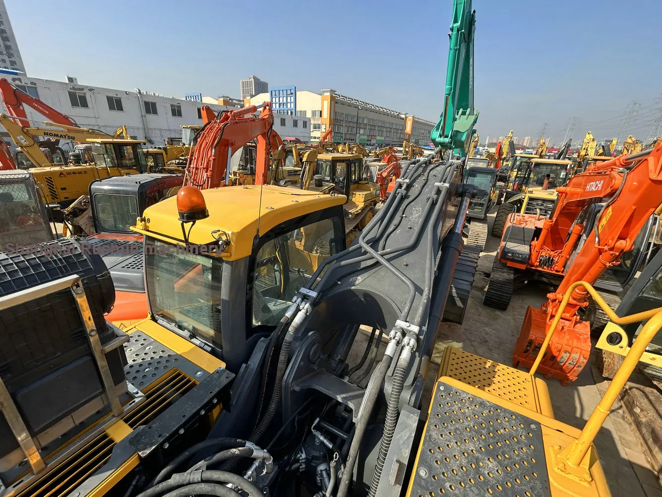 Famous High Quality And Multi Function 48TON VOLOV EC480DL EC480 480 Hydraulic Backhol Crawler Used Excavator in Shanghai