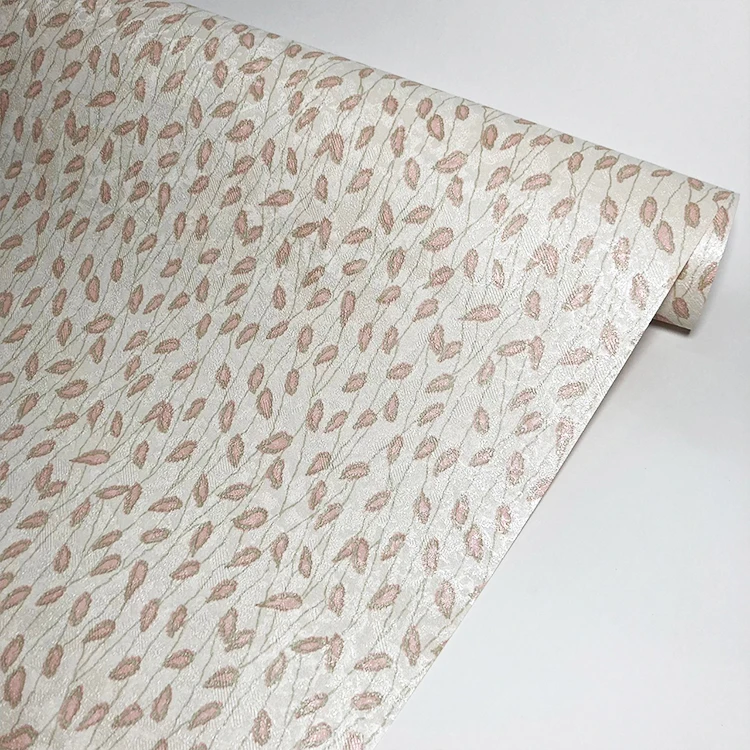 Painted Wallcovering customized vinyl coated wallcovering for house