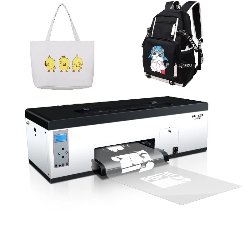 Factory Direct Supply C31-XP600 A3+ DTF Printer with White Ink Circulation System for T-shirts/Hats/Shoes Logo Printing
