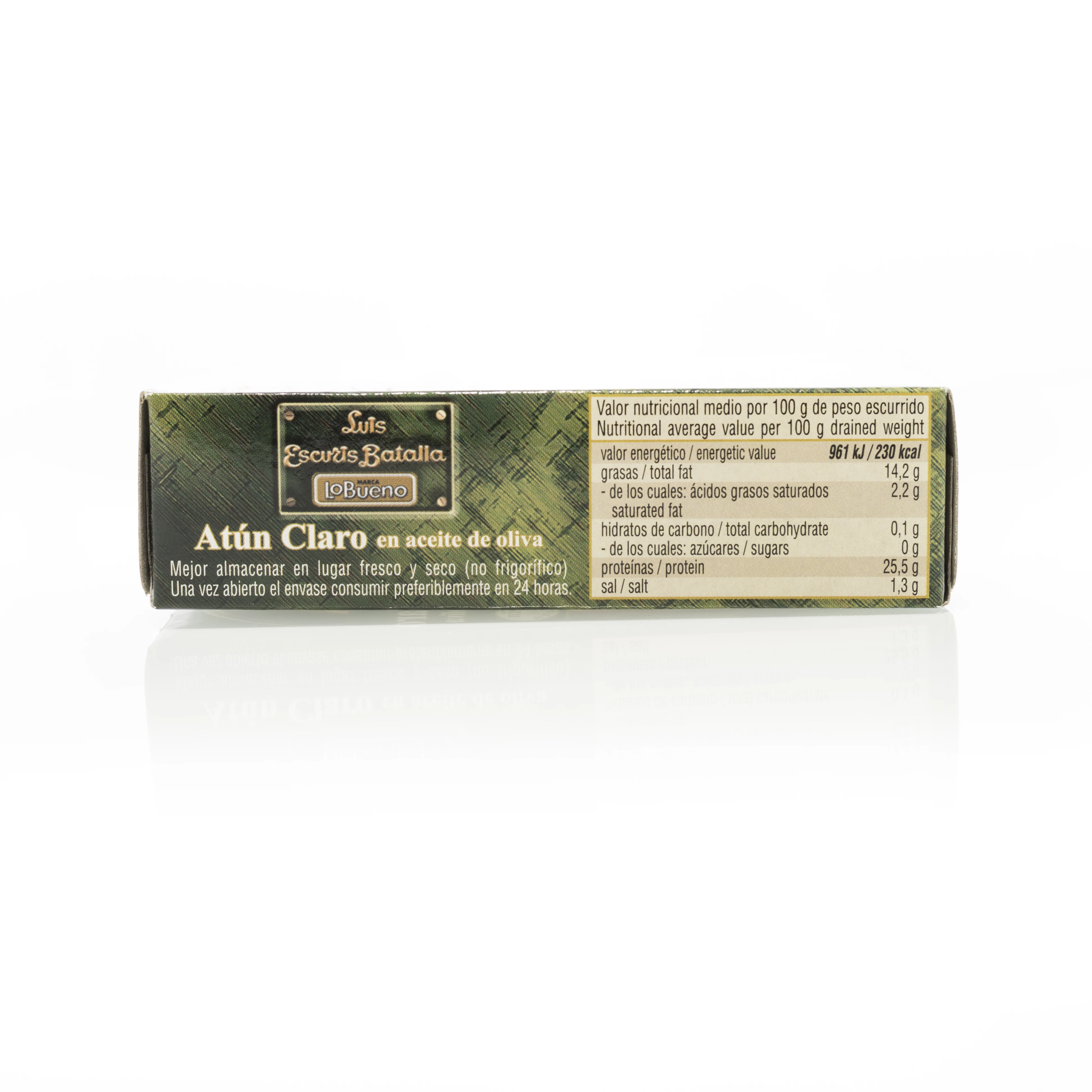 Best Light Tuna in Olive Oil 115 gr | Canned Seafood |Premium Product | Product from Spain | Conservas Escuris