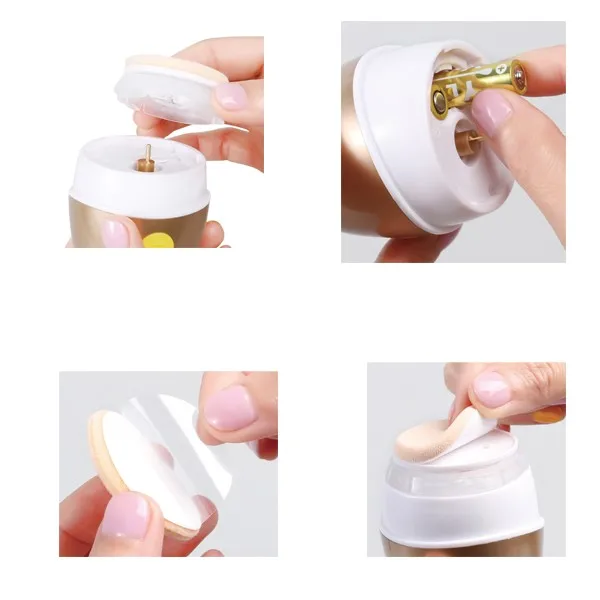 2024 new arrivals trend beauty makeup sponge automatic puffs airbrush makeup compressor unique beauty beauty blend with holder