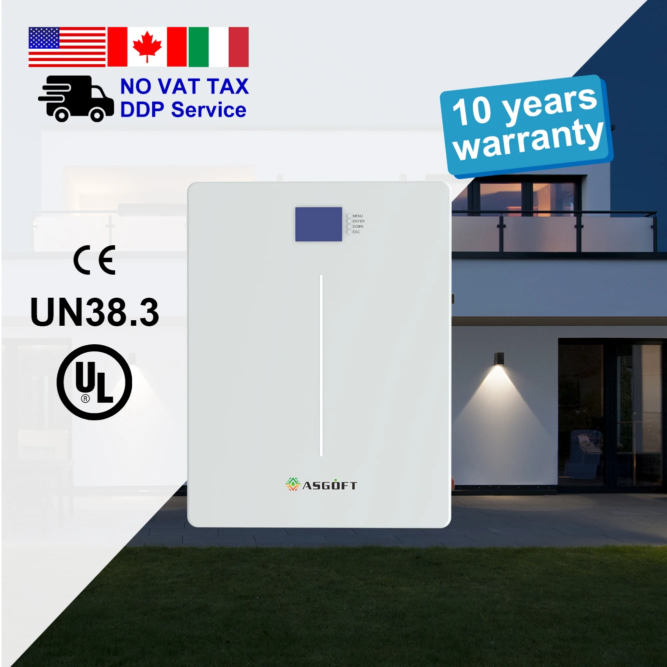 Гарантия 10 лет Суперконденсатор графеновая батарея BYD 51 2 V 100AH Tesla Power Wall 5Kwh домашняя для хранения энергии