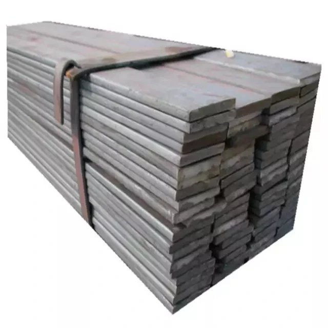 hot rolled black mild steel flat bar with grade JIS SS400 SS490 carbon steel for project material from chinese steel supplier