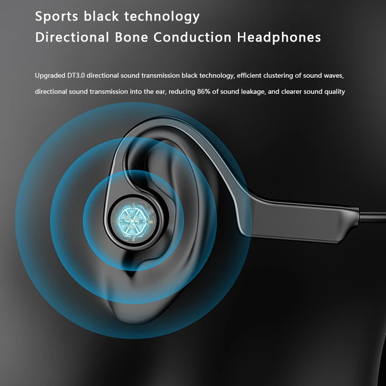 Niye X4S second gen Bone Conduction Wireless Earphone Sport Running Waterproof Wireless Bt V5.3 Headphone 2023 New Designed